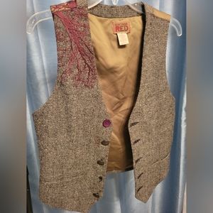 Mens vest  - name brand vintage red